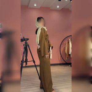 فروش اینترنتی مانتو اسپرت زنانه نخی مدل ست مانتو و شلوار مدل پریناز کد 60322