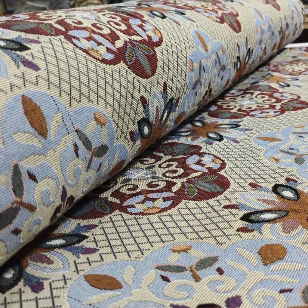 خرید اینترنتی پارچه جاجیم گلی