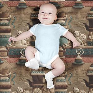 قیمت ارزان پارچه مخمل روبالشی پارچه باما طرح سه بعدی سنتی ایرانی کد 5013999