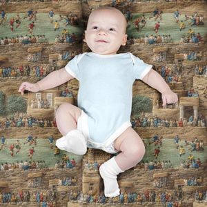 خرید اینترنتی پارچه مخمل روبالشی پارچه باما طرح سه بعدی طبیعت روستایی کد 5014009