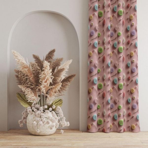 پارچه مخمل روبالشی پارچه باما طرح سه بعدی  خیاطی کد 5014021