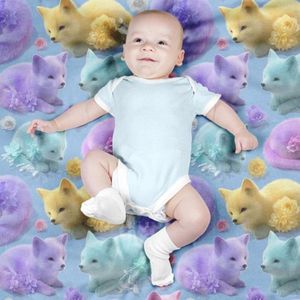 مشخصات پارچه مخمل کوسن مبل پارچه باما طرح سه بعدی روباه کیوت کد 5014054