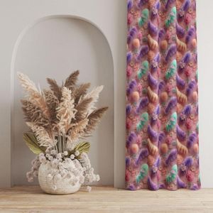 قیمت ارزان پارچه مخمل کوسن مبل پارچه باما طرح سه بعدی کرم ابریشم کد 5014058