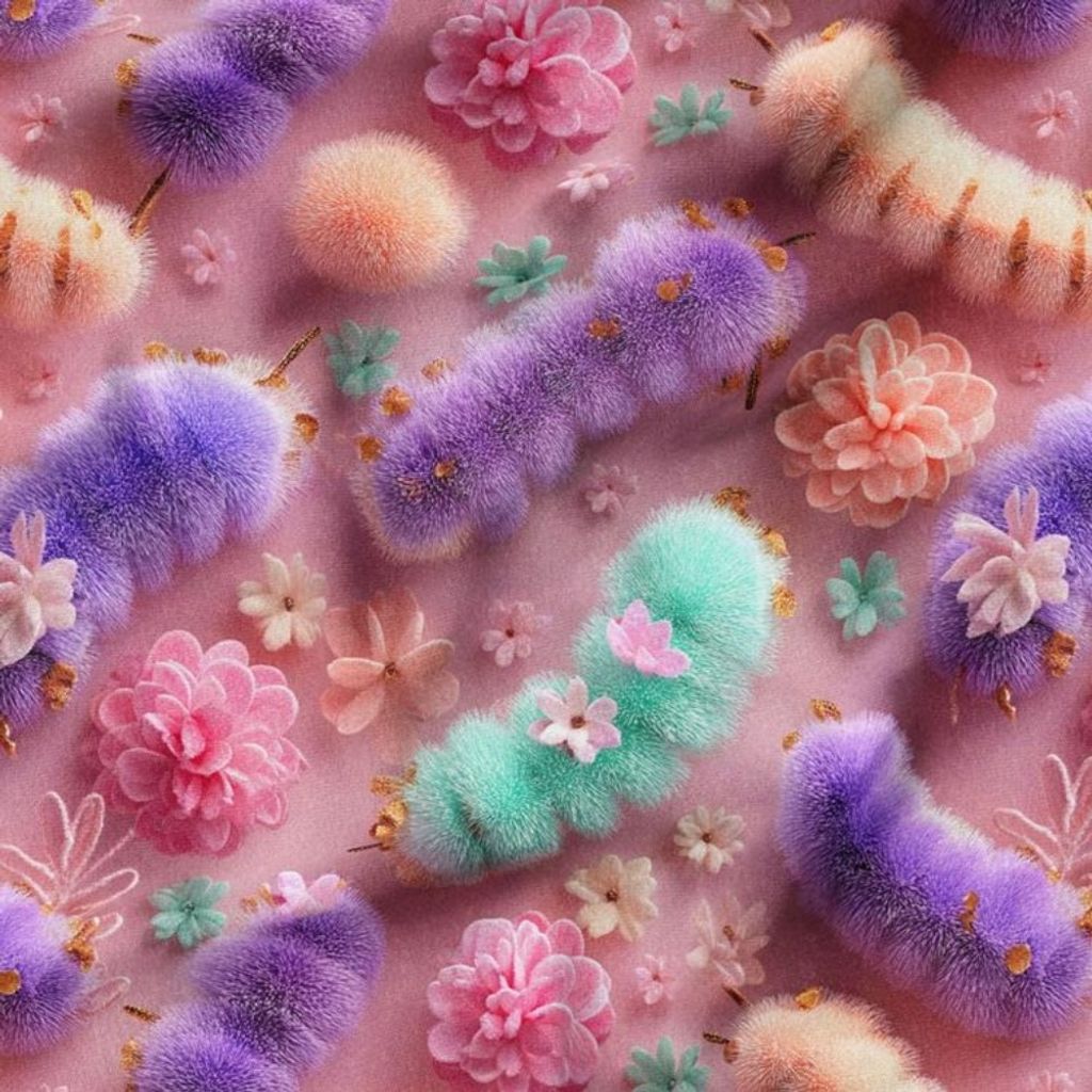 خرید اینترنتی پارچه مخمل کوسن مبل پارچه باما طرح سه بعدی کرم ابریشم کد 5014058