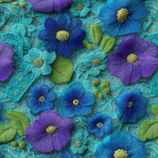 پارچه مخمل کوسن مبل پارچه باما طرح سه بعدی گل فانتزی کد 5014070