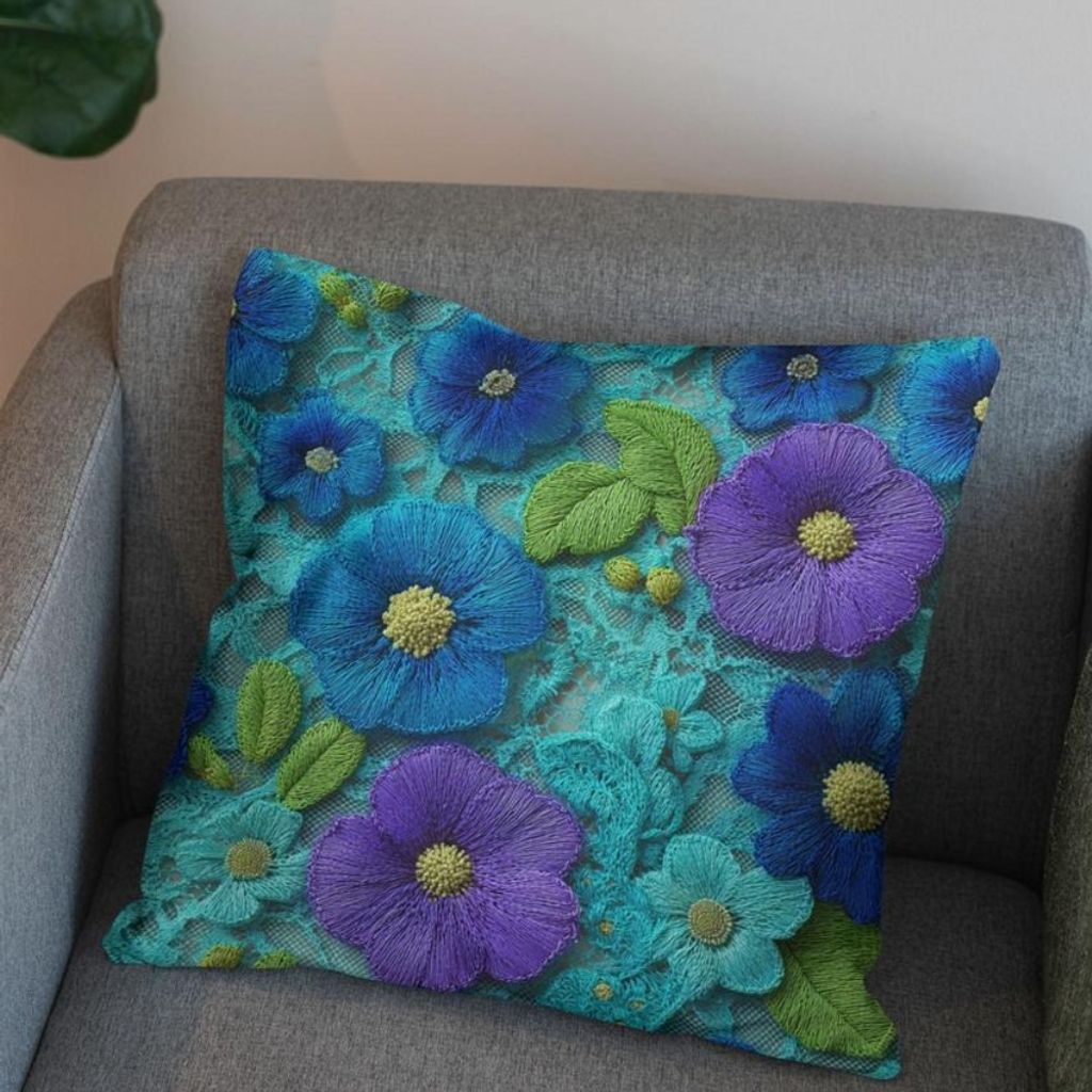 مشخصات پارچه مخمل کوسن مبل پارچه باما طرح سه بعدی گل فانتزی کد 5014070