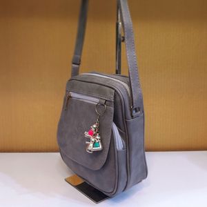 فروش اینترنتی کیف گوچی دوشی خاکستری