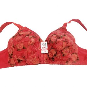 سوتین محکم دوربسته زیر نخی مدل گلدار