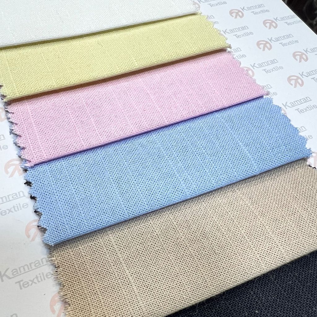 قیمت ارزان پارچه لینن اسلب