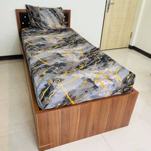 فروش اینترنتی ملحفه کشدار تکنفره مدل کشدار طرح سهند عرض90