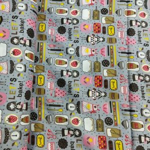 خرید انلاین پارچه آشپزخانه طرح فانتزی