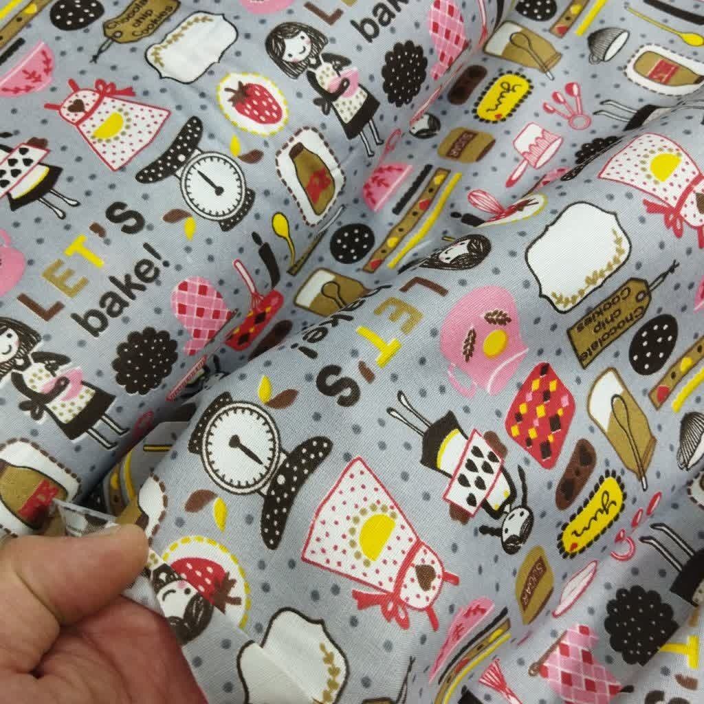 مشخصات پارچه آشپزخانه طرح فانتزی