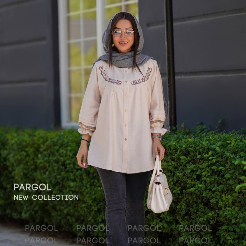 قیمت تونیک گلدوزی شده زنانه و دخترانه گلناز