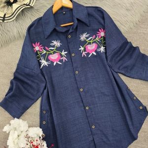 مشخصات شومیز مانتویی شیلان