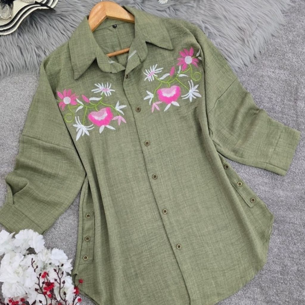 خرید آنلاین شومیز مانتویی شیلان