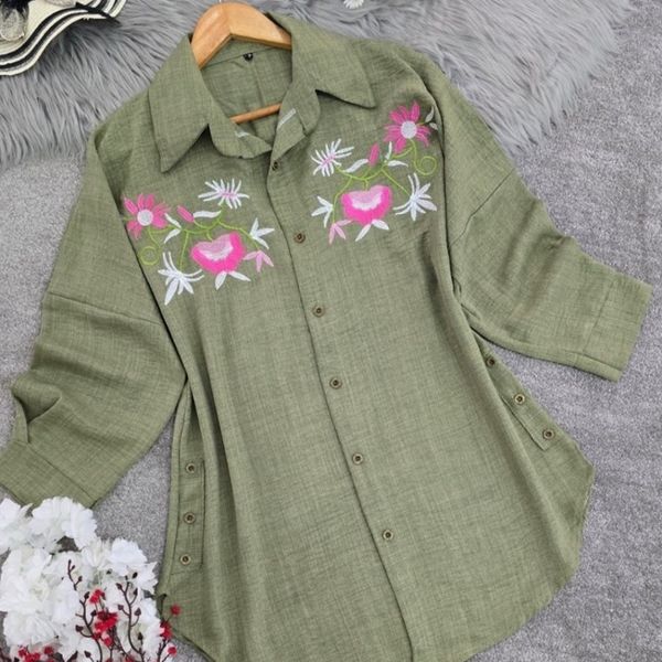 شومیز مانتویی شیلان