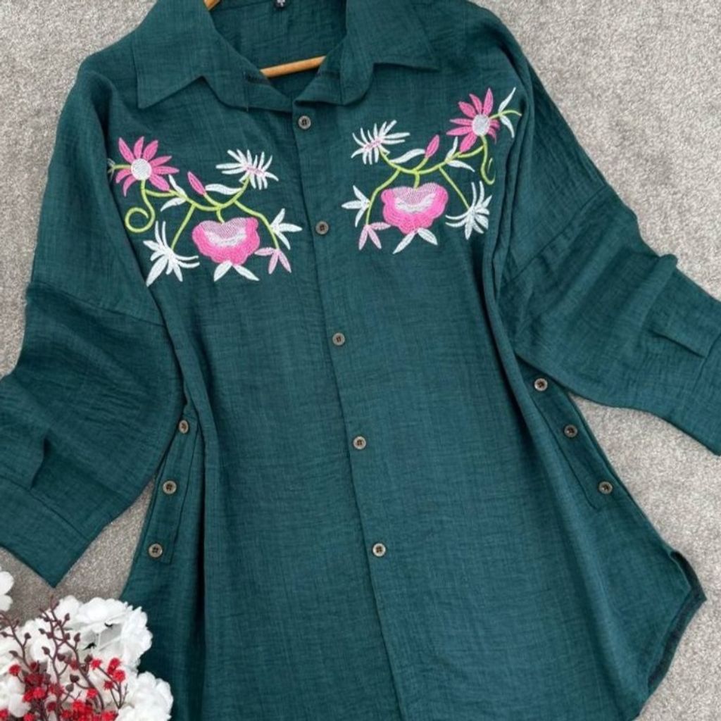 خرید آنلاین شومیز مانتویی شیلان