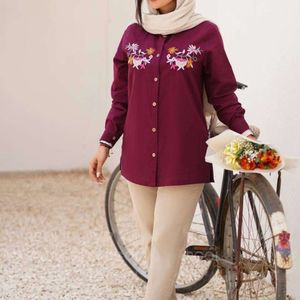 شومیز مانتویی شیلان