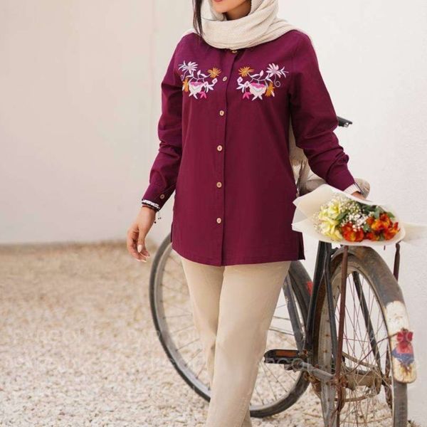 شومیز مانتویی شیلان