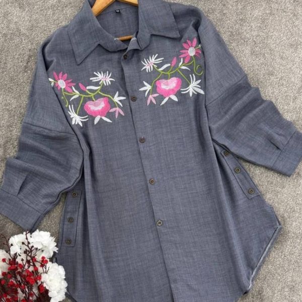 شومیز مانتویی شیلان