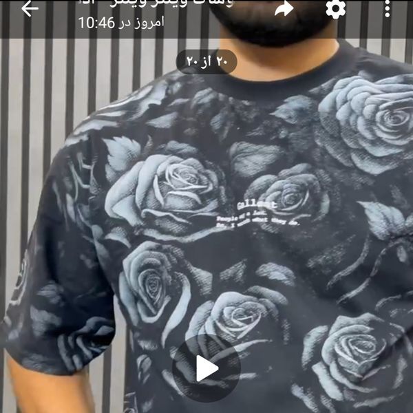 تیشرت مردانه رز