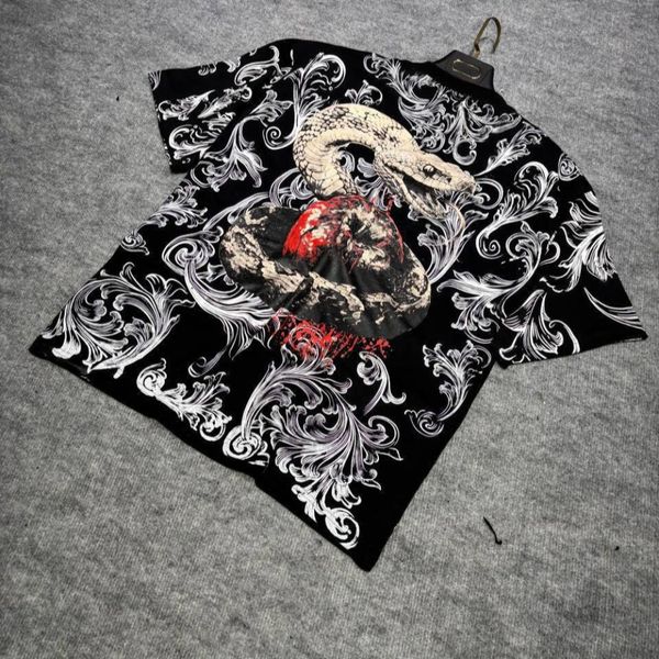 تیشرت مردانه لش طرح مار