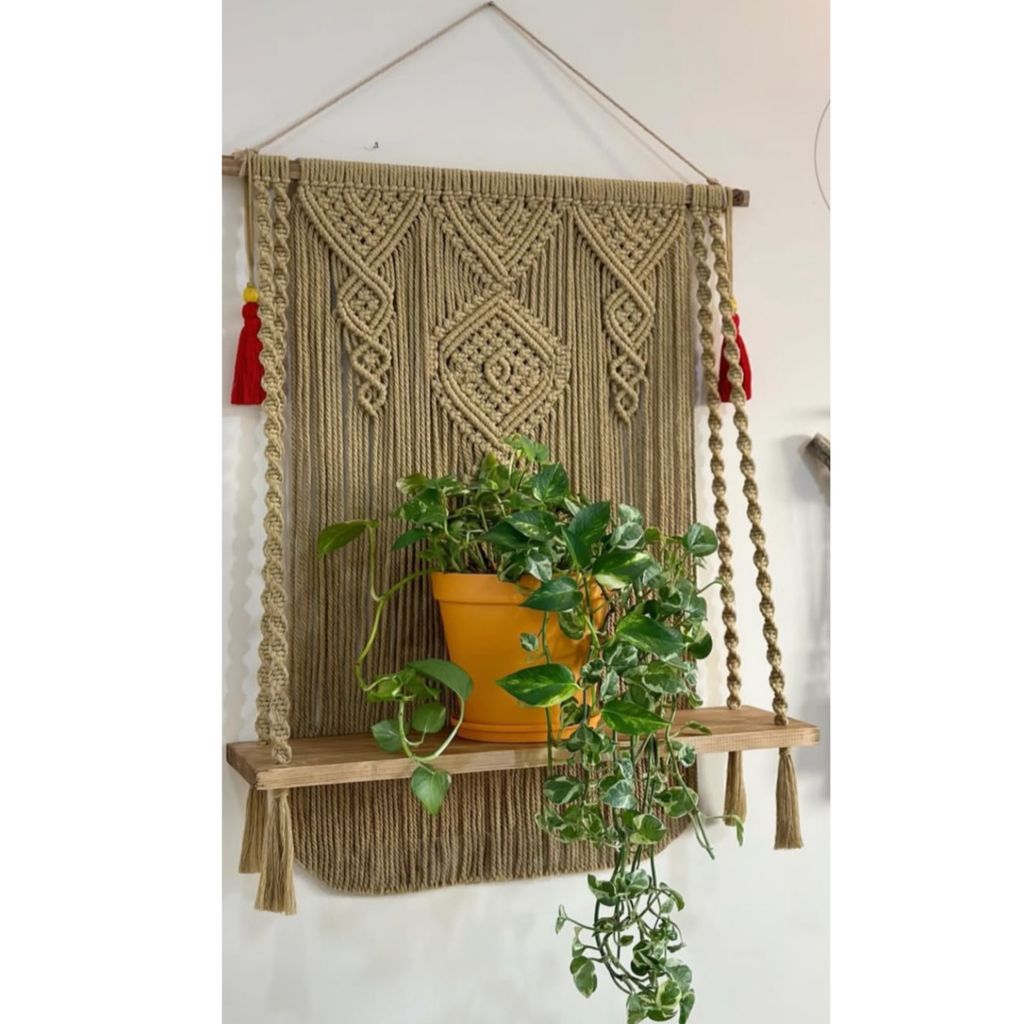 فروش اینترنتی شلف خاص مکرومه سنتی