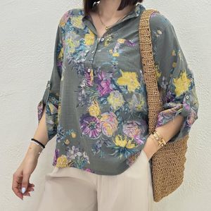 خرید اینترنتی شومیز تک زنانه طرح رم