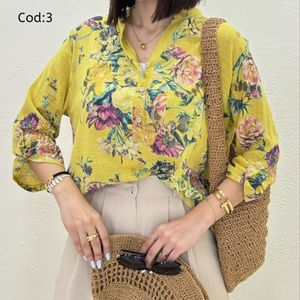 خرید اینترنتی شومیز تک زنانه طرح رم