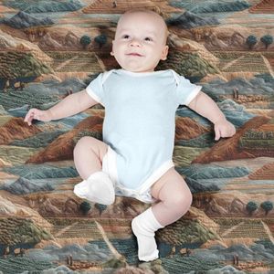 قیمت پارچه مخمل روبالشی پارچه باما طرح سه بعدی طبیعت کد 5014097