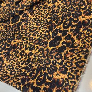 3. پارچه حریر کرپ پلنگی 3