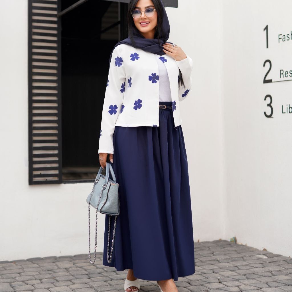 مشخصات ست کت و دامن هانا