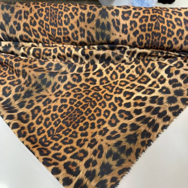 3. پارچه حریر کرپ پلنگی جدید 4