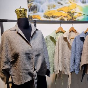 شومیز پایین گرهی