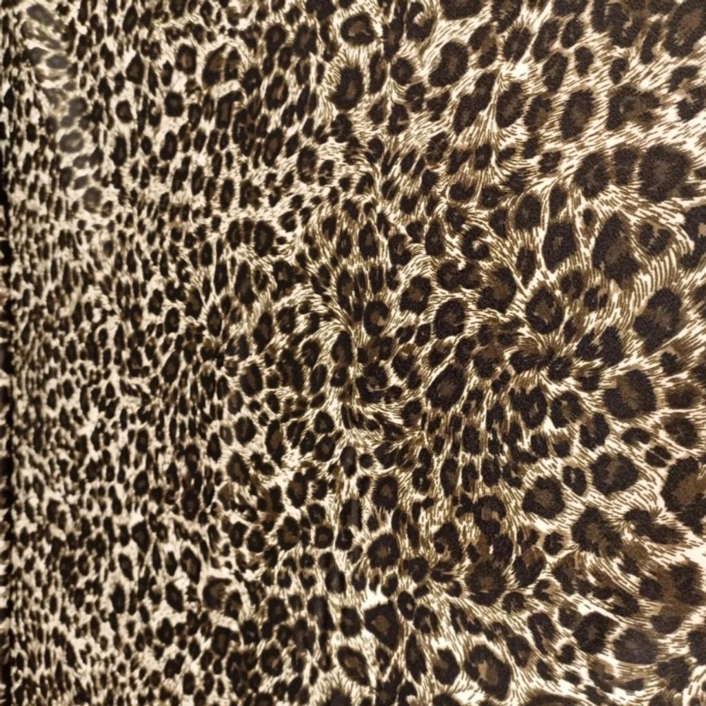 خرید آنلاین پارچه کرپ پلنگی