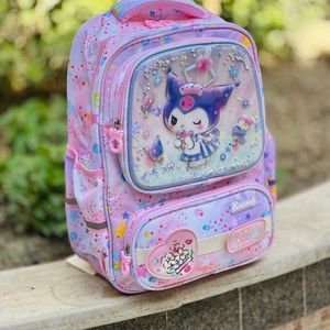 خرید اینترنتی قیمت کوله پشتی بچگانه طرح کرومی قلبی برند MBA کد 4050102