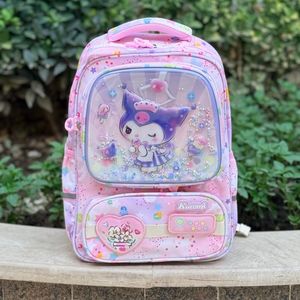 خرید اینترنتی قیمت کوله پشتی بچگانه طرح کرومی قلبی برند MBA کد 4050102