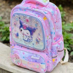 خرید اینترنتی قیمت کوله پشتی بچگانه طرح کرومی قلبی برند MBA کد 4050102