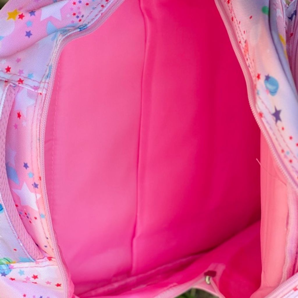 خرید اینترنتی قیمت کوله پشتی بچگانه طرح کرومی قلبی برند MBA کد 4050102