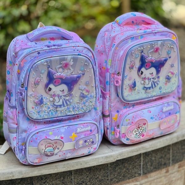 کوله پشتی بچگانه طرح کرومی قلبی برند MBA کد 4050102