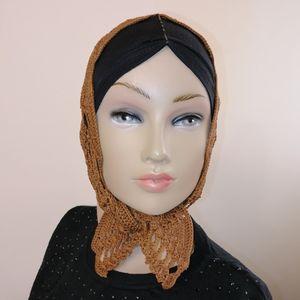 خرید انلاین مینی اسکارف، باندانا، لچک، روسری کوچک قلاببافی 0502