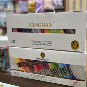 خرید آنلاین پک 500 عددی نخ گلدوزی برند پنگوین