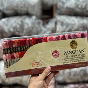 خرید اینترنتی پک 240 عددی نخ گلدوزی برند پنگوین