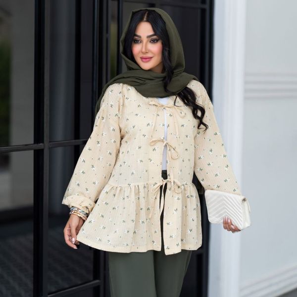 مانتو عروسکی گل گچی