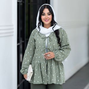 مانتو عروسکی گل گچی