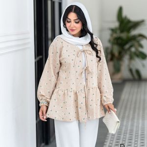 فروش اینترنتی مانتو عروسکی گل گچی