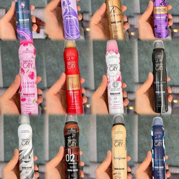 اسپری بدن سلکشن سیتی