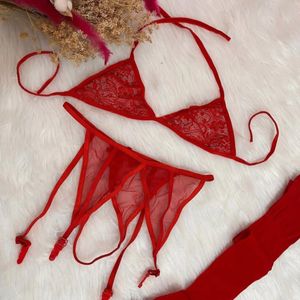 کاستوم جورابدار قرمز