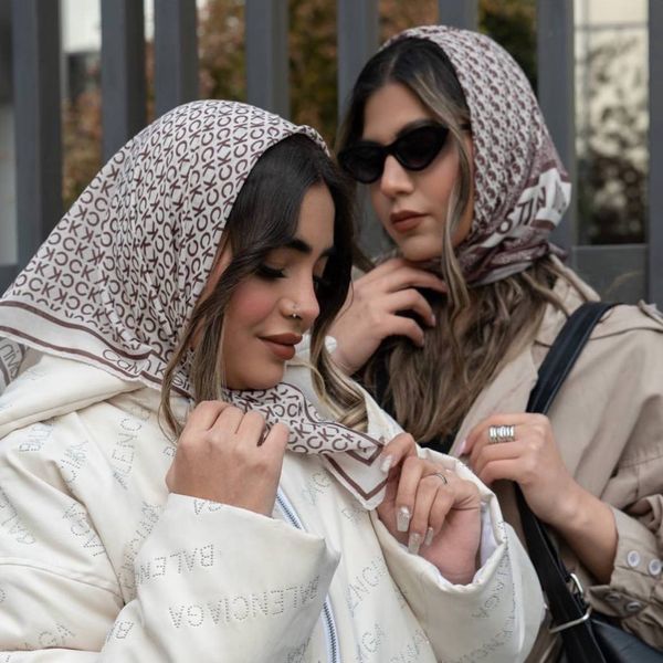 مینی اسکارف موکا