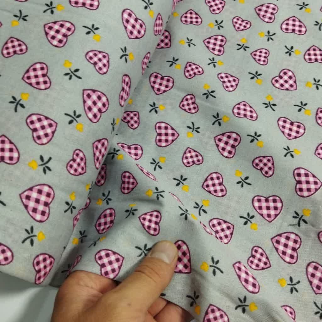 خرید اینترنتی پارچه آشپزخانه طرح قلبی